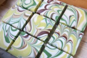 アロマ工房デザイン石けん写真